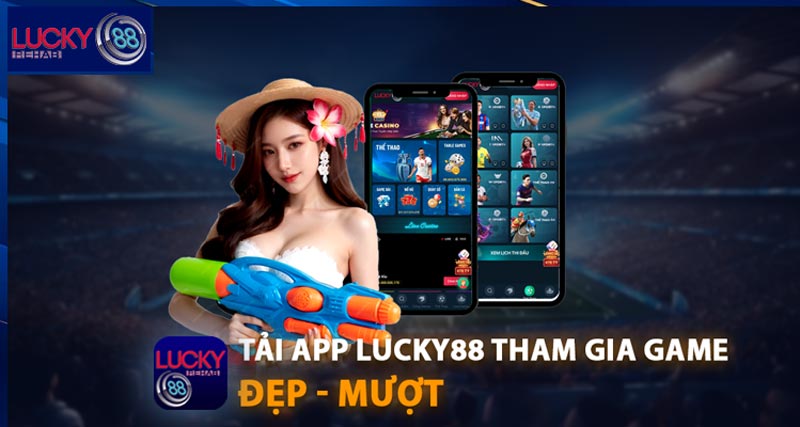 Lucky88 ghi điểm nhờ thiết kế hiện đại, được đầu tư tỉ mỉ