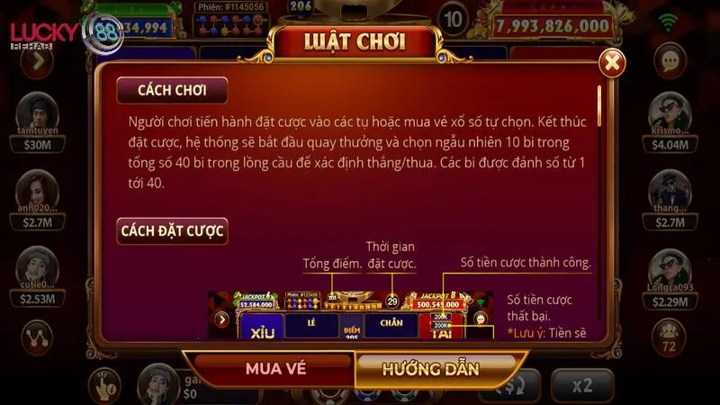 Quy tắc chơi Keno lộc phát siêu dễ hiểu